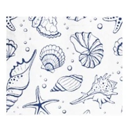 Telo mare fouta Conchiglie