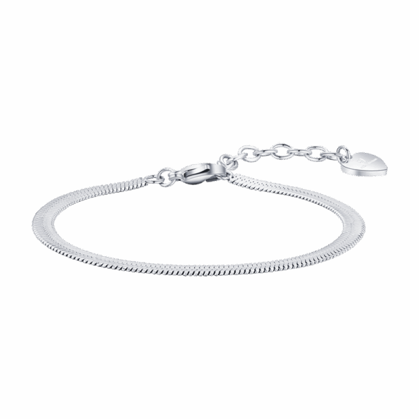 Bracciale donna in acciaio snake
