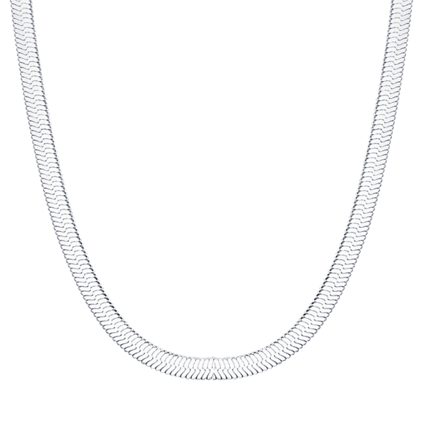 Collana donna in acciaio a snake - immagine 4