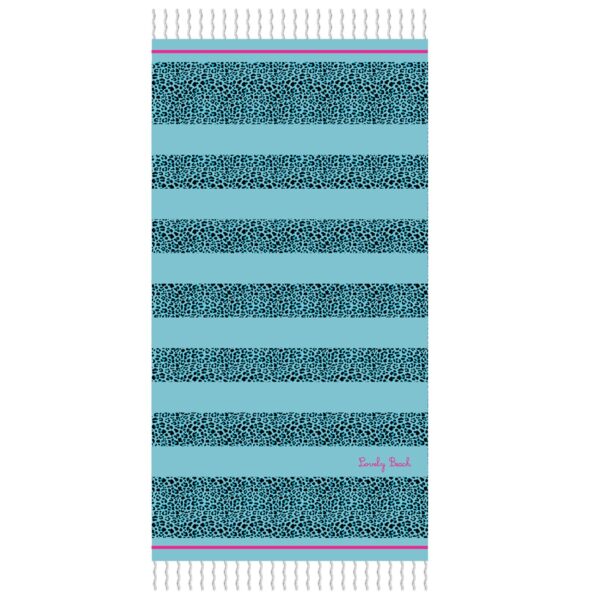 Telo mare fouta Leopard New - immagine 3