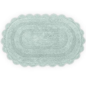 Tappeto Leyla azzurro 60x90cm
