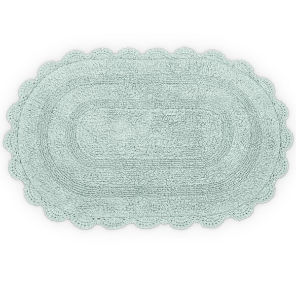 Tappeto Leyla azzurro 60x90cm