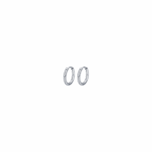 Orecchini donna in acciaio cerchi 14mm