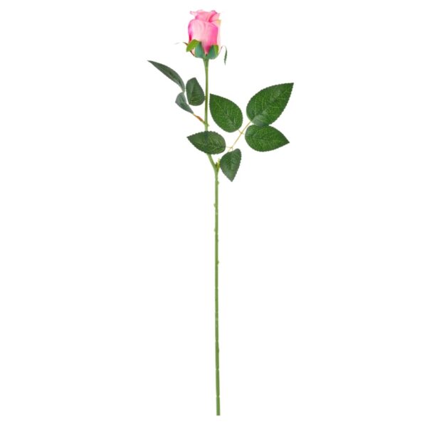 Ramo di rosa con bocciolo 64cm - immagine 2