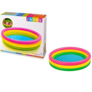 Piscina 3 anelli colorati 114cm