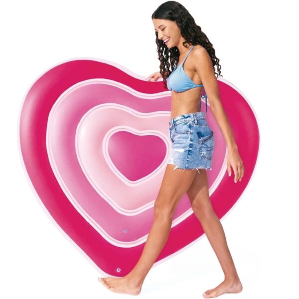 Materassino a cuore 155x135cm