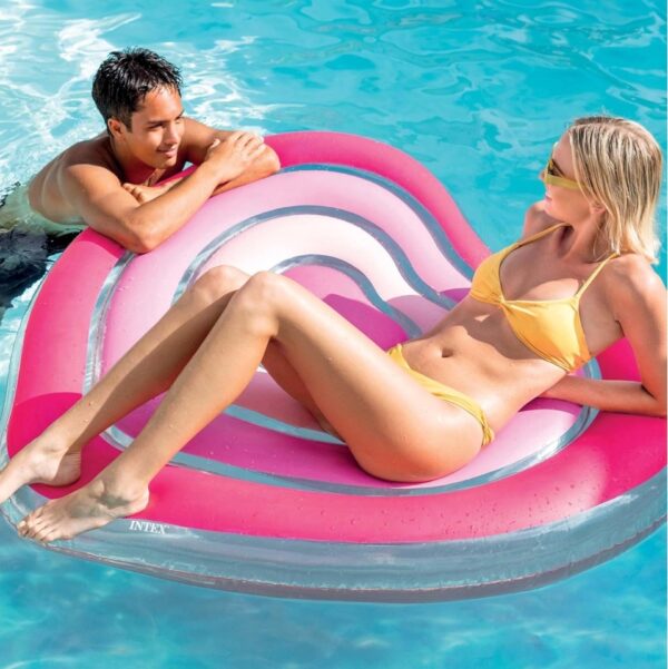 Materassino a cuore 155x135cm - immagine 2