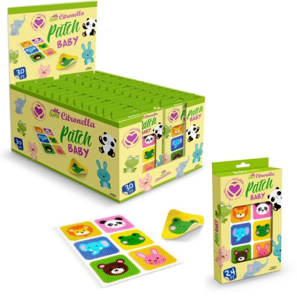 Set 24 cerottini antizanzare Cartoon