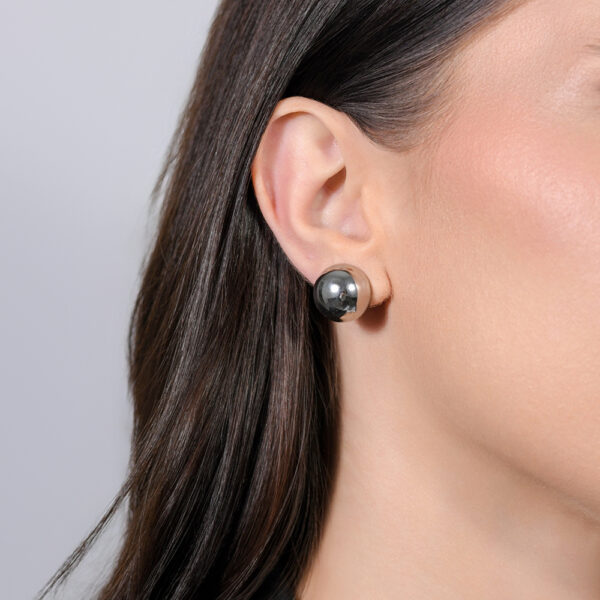 Orecchini donna a goccia 16mm in acciaio