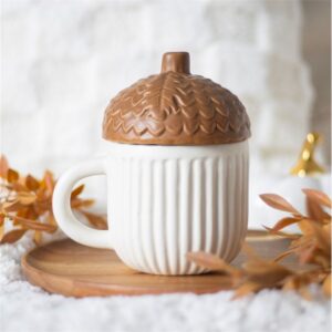 Tazza ghianda con coperchio