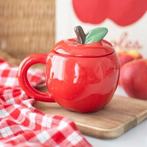 Tazza mela con coperchio
