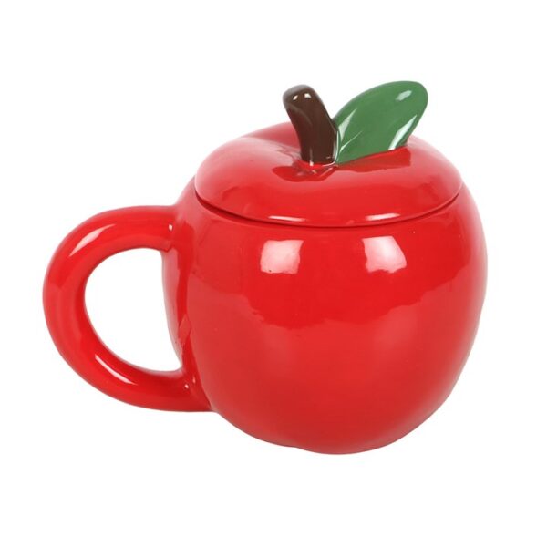 Tazza mela con coperchio - immagine 2