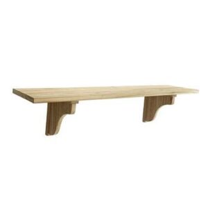 Mensola in legno naturale