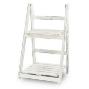 Scaffale in legno bianco h.66cm