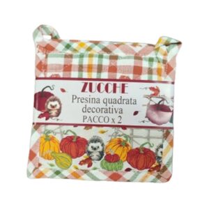 Set 2 presine Zucche e Ricci