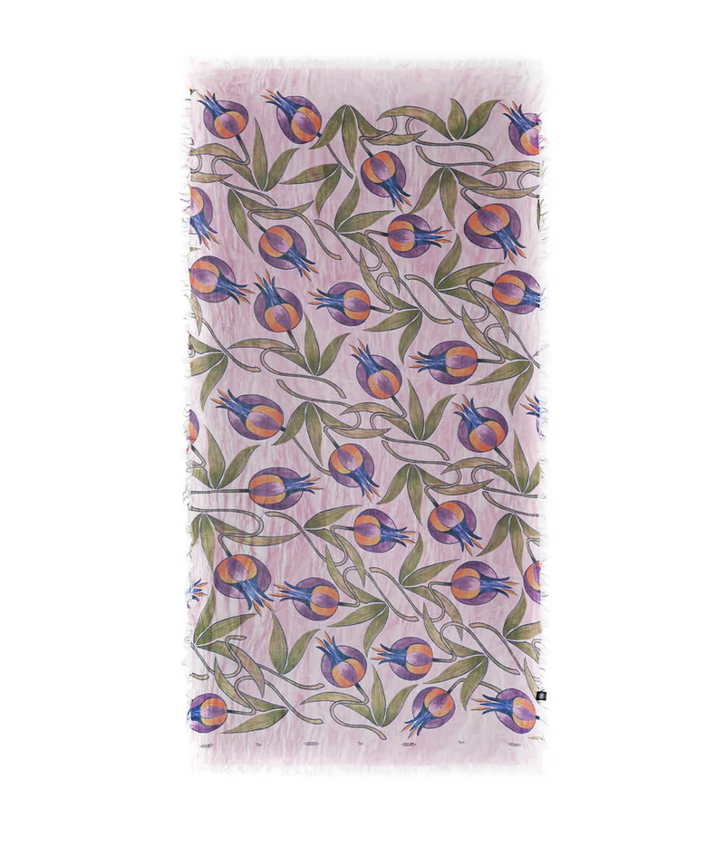 Foulard InnBamboo Mucha – 62 Rosa peonia - immagine 3