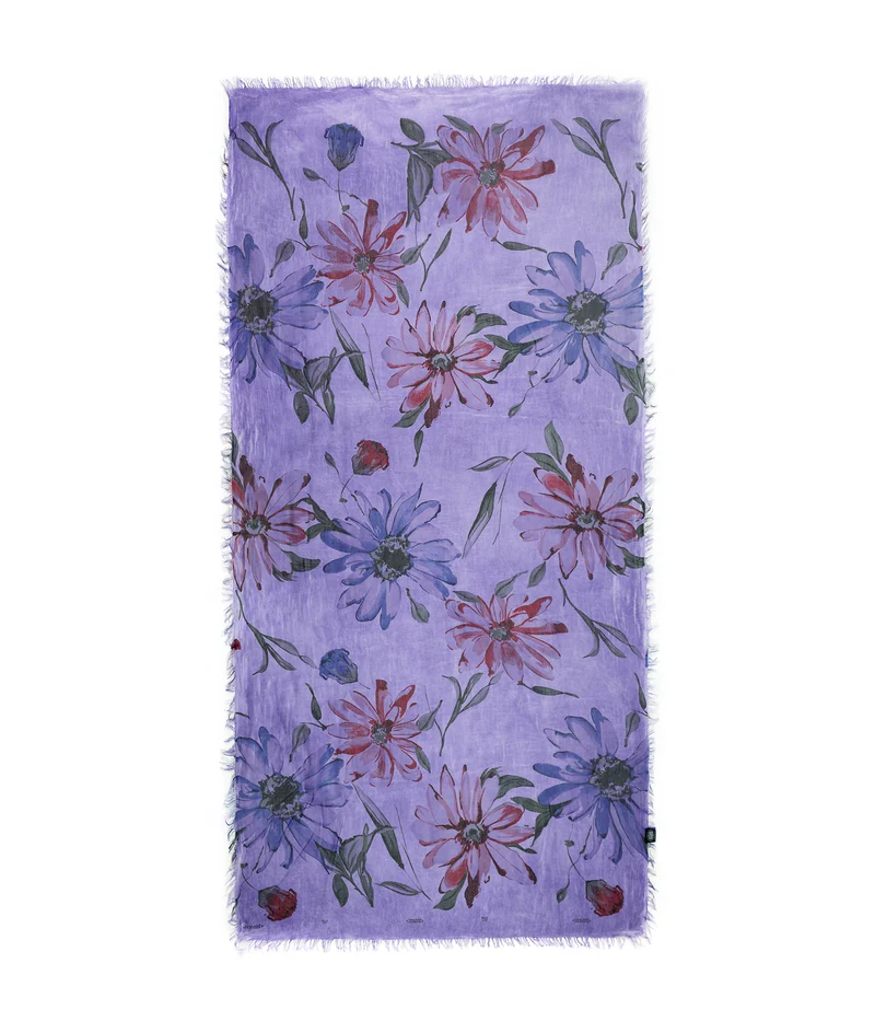 Foulard InnBamboo De Nittis – 83 Viola - immagine 2