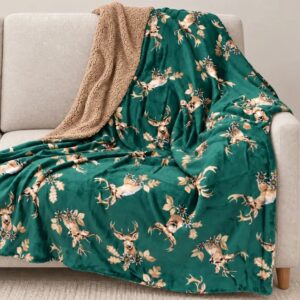 Plaid agnellato Renna Green