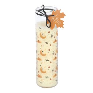 Candela tubolare Pumpkin Spice con lune