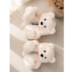 Pantofole donna Teddy Bear panna