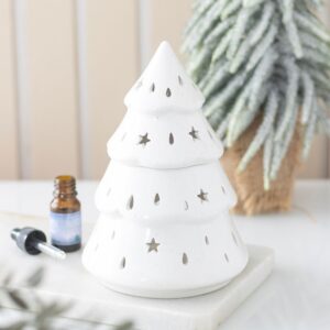 Bruciatore Albero di Natale bianco